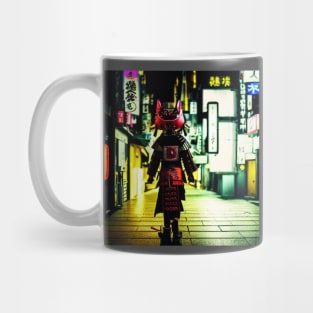 Samurai cat pink Spread Happiness with Our Manga-Inspired T-Shirt Collection Mug